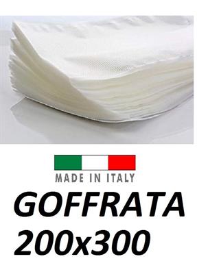 BUSTE PER SOTTOVUOTO 200X300 GOFFRATA OROPACK CF 100