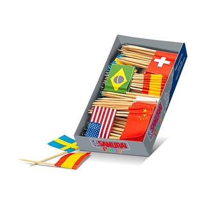 BANDIERINE DECORATIVE 500 PZ SAMURAI SISMA