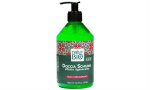 DOCCIA SCHIUMA NATUR BIO GREEN EFFETTO RIGENERANTE FICO E MELOGRANO 500