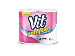 CARTA IGIENICA 4 RT 2 VELI VIT COMPACT       IC124A