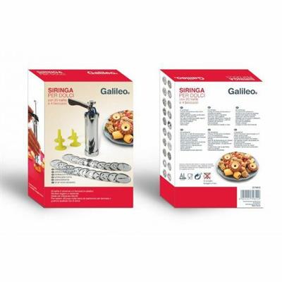 SIRINGA PER BISCOTTI ALLUMINIO GALILEO     2174812