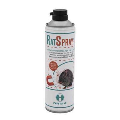 ATTRATTIVO SPRAY PER RATTI E TOPI NOCCIOLA  ORMA 811-NO