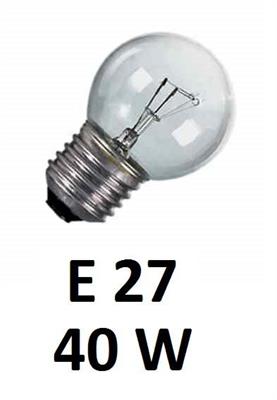 LAMP. FSL SFERICA CHIARA 220/40WE27         022GL