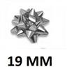 COCCARDE METALL.MM.19 ARGENTO PZ. 48 KY544 STAR