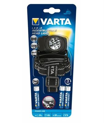 TORCIA VARTA INDESTRUCTIBLE LED HEAD 17730