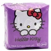 ASSORBENTI HELLO KITTY ULTRA LUNGO CON ALI 10 PZ