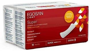 ASSORBENTI EGOSAN PERDITE URINARIE LIGHT LADY SUPER       XSL50B-15