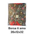 BORSA DI CARTA 26X12X32 CF.10 PZ TI AMO  STAR 17360