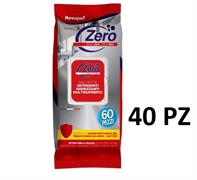 SALVIETTINE DISINFETTANTI PER SUPERFICI ZERO PANNOPELL 40PZ   4589