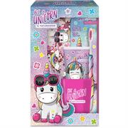 CONF. REGALO UNICORN (SPAZZ+DENTIF+BICCH+POCHETTE)  SO.DI.CO.