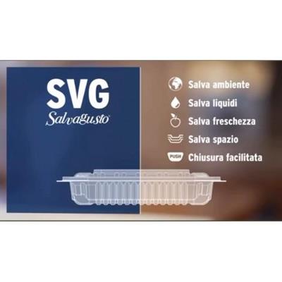 COFANETTO SALVAGUSTO SVG400T PET 400G CF50 CRISTALPACK (CSF)
