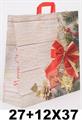 BORSA DI CARTA SA.BI. 27+12X37 MERRY CHRISTMAS M.PIATTO 29gr