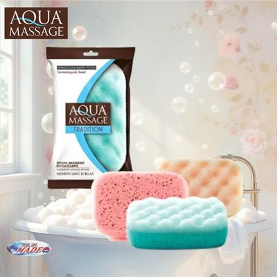 SPUGNA BAGNO AQUA MASSAGE BODY CARE RIVITALIZZANTE C/ASS. 5626