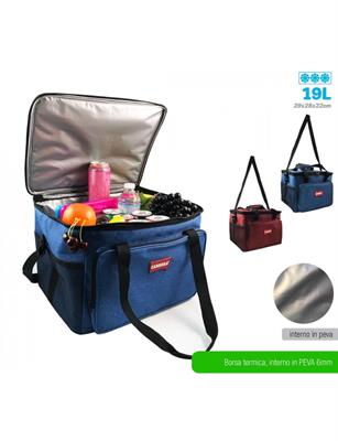 BORSA TERMICA POZZETTO 19LT 28X19X30 CARRARA BOR6124A