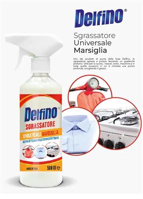 DET. SGRASSATORE UNIVERSALE DELFINO 500ml MARSIGLIA