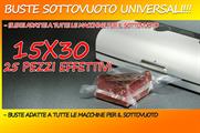 BUSTE PER SOTTOVUOTO 150X300 GOFFRATA CF 25 ORVED