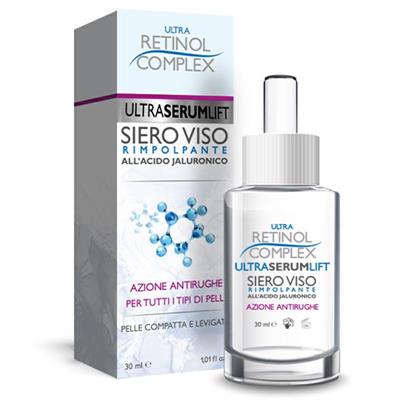 SIERO VISO ANTIRUGHE RIMPOLPANTE AC/JALURON.30ml UltraRetinolComple 223