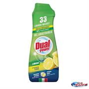 DET. LAVASTOVIGLIE GEL DUAL POWER 1lt LIMONE 50lav LV9160