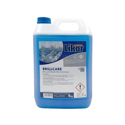 BRILLANTANTE PER LAVASTOVIGLIE BRILLCARE 5kg LIKOR PROFESSIONALE