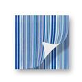 TOVAGLIOLI 38X38 2veli 40pz BLU RIGHE INFIBRA I-0952