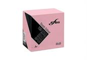TOVAGLIOLI 25X25 2veli COLORE ROSA 100pz INFIBRA I-0491