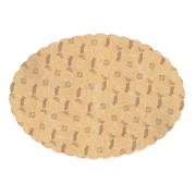 CARTA SOTTOFRITTI PAGLIA OVALE 19X31 250pz INFIBRA  I-1520