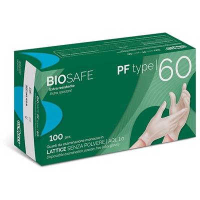 GUANTI LATTICE SP 100pz (XL) BIOSAFE PF type60 RAYS