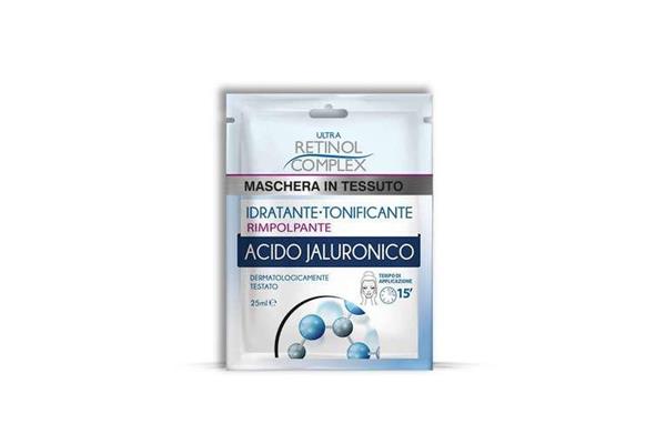 MASCHERA VISO IN TESSUTO ACIDO JALURONICO 25ml UltraRetinolComplex 262
