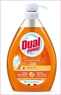 DET. PIATTI GEL CONC. DUAL POWER C/D 1lt ACETO  LM9178