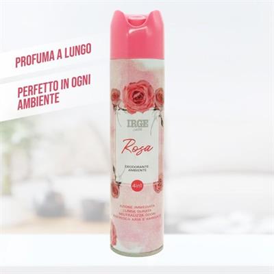 DEO SPRAY AMBIENTE IRGE 300ml ROSA