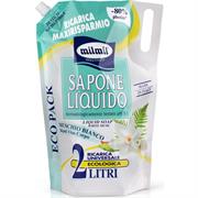 SAPONE LIQUIDO IN BUSTA MIL MIL 2LT MUSCHIO B.CO 016740 022470