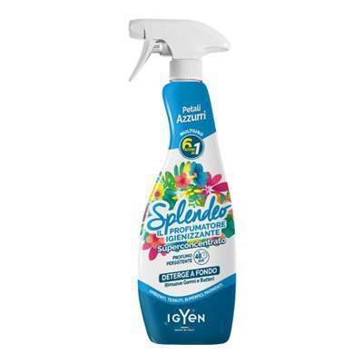 DEO PROFUMATORE AMBIE. IGIEN/ANTIBAT. SPLENDEO 750ML PETALI AZZURRI SP7