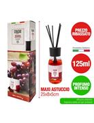 DEO DIFFUSORE AMBIENTE CON BASTONCINI 125ml ROSSO ANT. IRGE