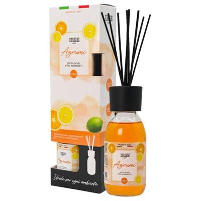 DEO DIFFUSORE AMBIENTE CON BASTONCINI 125ml AGRUMI IRGE