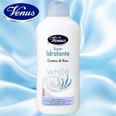 BAGNODOCCIA VENUS 650ml IDRATANTE CREMA DI RISO 70011606