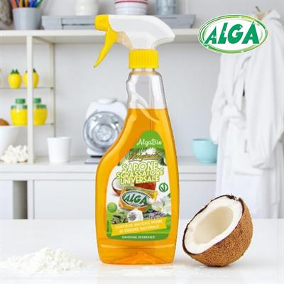 SAPONE SCRASSATORE UNIVERSALE OLIO DI COCCO 500ml ALGA