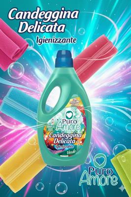 CANDEGGINA DELICATA VERDE 2lt PURO AMORE