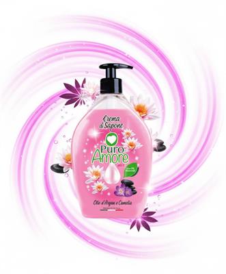 SAPONE LIQUIDO PURO AMORE PATCHOULI & FIORI DI LOTO 750ml