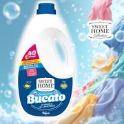 DET. LAVATRICE & MANO 2000ml 40lav SWEET HOME TALCO