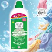 AMMORBIDENTE CONCENTRATO 1000ml 40lav SWEET HOME MUSCHIO BIANCO