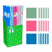 CARTA REGALO ROTOLO 70cm x 2mt. Conf 60pz ASSORTITO GENERICO RG4 COOL