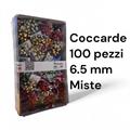COCCARDE METALL.MM.6,5 BRIZZOLARI 100pz COL 00 MISTE