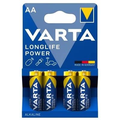 BATT. VARTA ENERGY ALKALINE STILO AA BL4 LR6