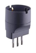 ADATTATORE SPINA ENERGIA SCHUKO NERA 10A