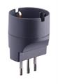ADATTATORE SPINA ENERGIA SCHUKO NERA 10A