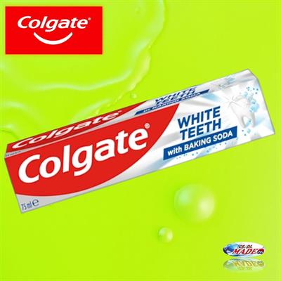DENTIFRICIO COLGATE 75ml WHITE TEETH Baking Soda
