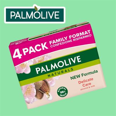 SAPONETTA PALMOLIVE 4X90gr ALMOND & MILK 61051860
