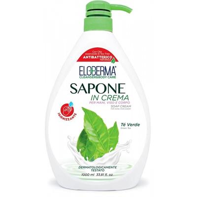 SAPONE IN CREMA ELODERMA 1000ml TE' VERDE 103823