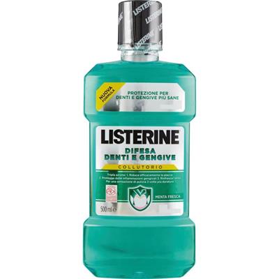 COLLUTTORIO LISTERINE 500ml DIFESA DENTI & GENGIVE 51939