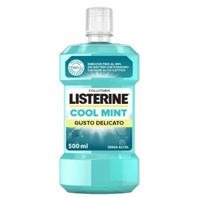 COLLUTTORIO LISTERINE 500 ML COOL MINT DELICATO 72230